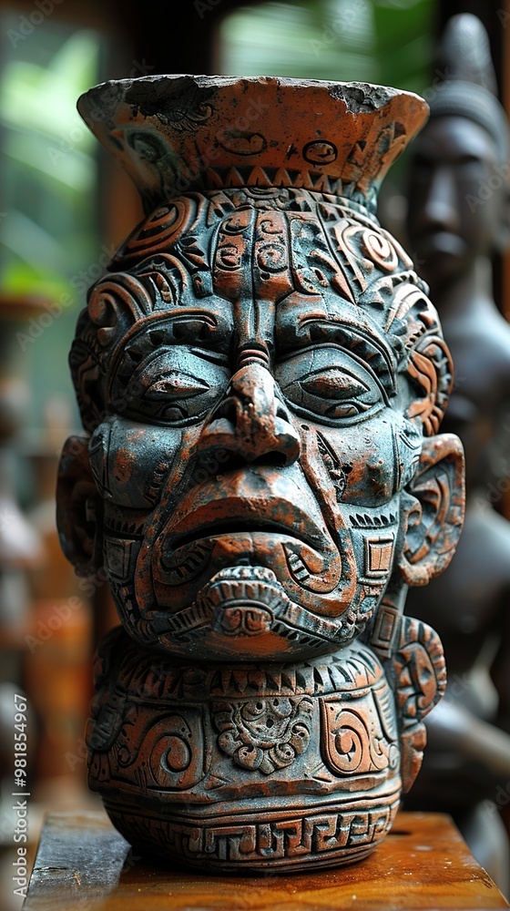 Ancient Mayan Clay Sculpture: Intricate Detail and Cultural Significance Ancient Mayan Clay Sculpture: Intricate Detail and Cultural Significance