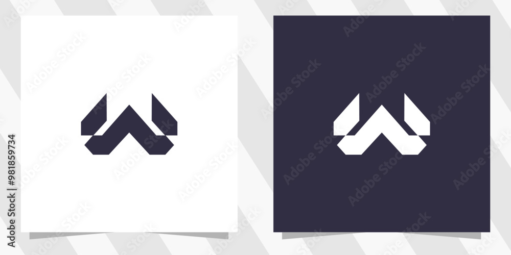 letter w logo design vector letter w logo design vector