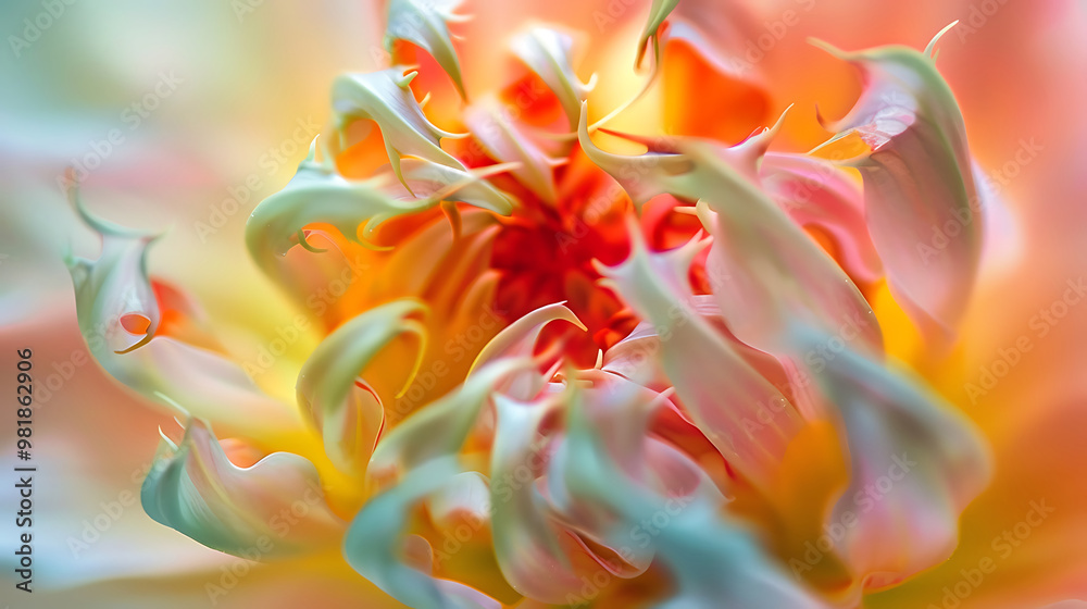 Fototapeta premium macro abstract in the nature