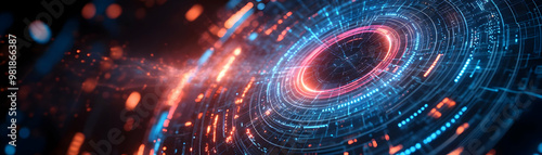 Wallpaper Mural Extreme Close-Up of Quantum Encrypted Campaign Messaging: Unbreakable Security and Decryption Key Visualizations on White Background Torontodigital.ca