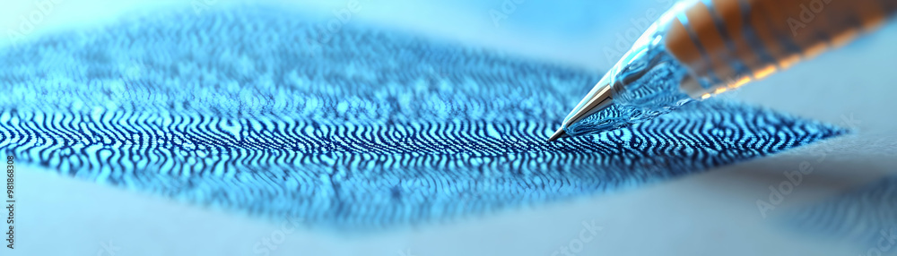 Extreme Close-Up of Nanoscale Ballot Watermarks: Advanced Anti-Counterfeiting Measures in Voting - Intricate Patterns Unseen by the Naked Eye Extreme Close-Up of Nanoscale Ballot Watermarks: Advanced Anti-Counterfeiting Measures in Voting - Intricate Patterns Unseen by the Naked Eye