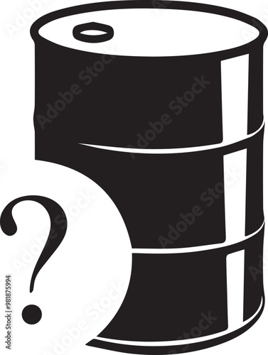 Oil icon symbol vector image Illustration
 photo