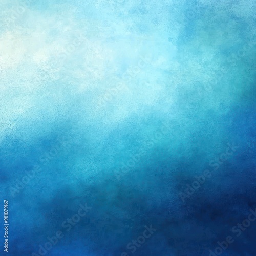 Abstract Blue and White Gradient Background