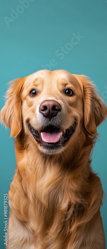 Golden Retriever Portrait.