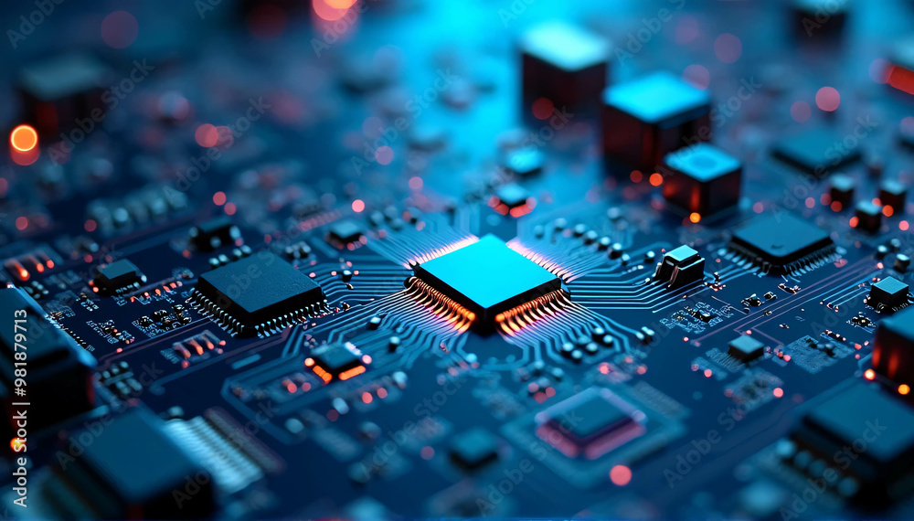 Close-up of an electronic circuit board or scheme. The printed circuit board of today includes electronic components. background of abstract technologies. artwork for a presentation, brochure, cover, Close-up of an electronic circuit board or scheme. The printed circuit board of today includes electronic components. background of abstract technologies. artwork for a presentation, brochure, cover,