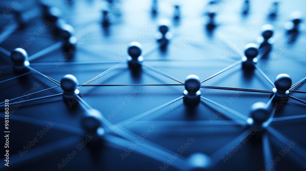 The structure of the network connection of points and lines The structure of the network connection of points and lines
