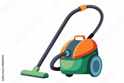 Cleaning and hygiene equipment vacuum cleaner and broom icon