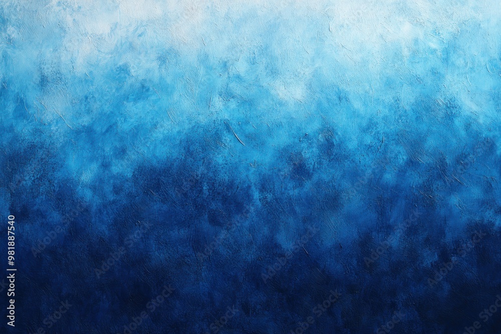 Abstract Blue Gradient Painted Wall Texture Abstract Blue Gradient Painted Wall Texture