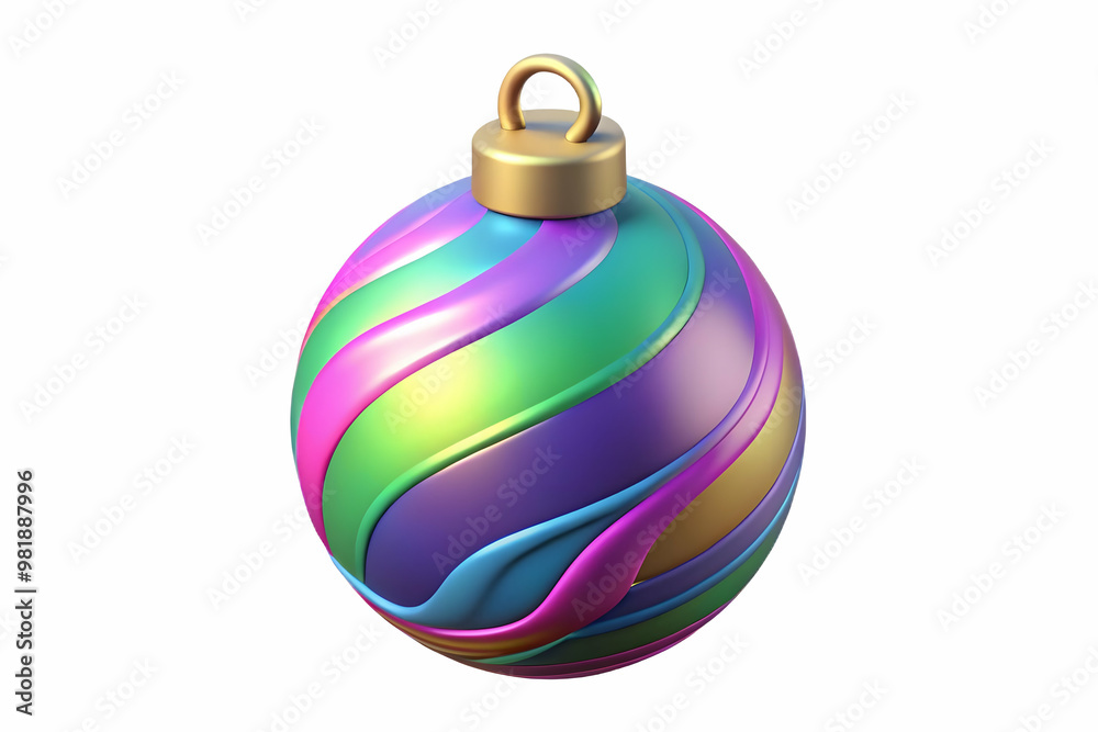 Flat Holographic Christmas Ornament Vector Illustration: Vibrant Designs and Reflective Surface Capturing the Festive Spirit for a Joyous New Year 2025 Flat Holographic Christmas Ornament Vector Illustration: Vibrant Designs and Reflective Surface Capturing the Festive Spirit for a Joyous New Year 2025
