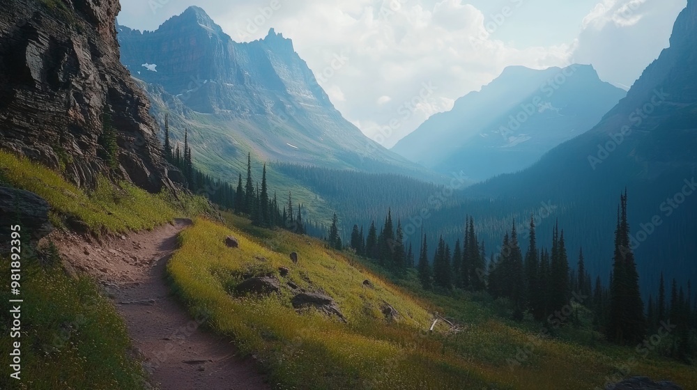 Fototapeta premium Glacier Park