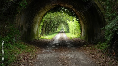 Track in tunnel