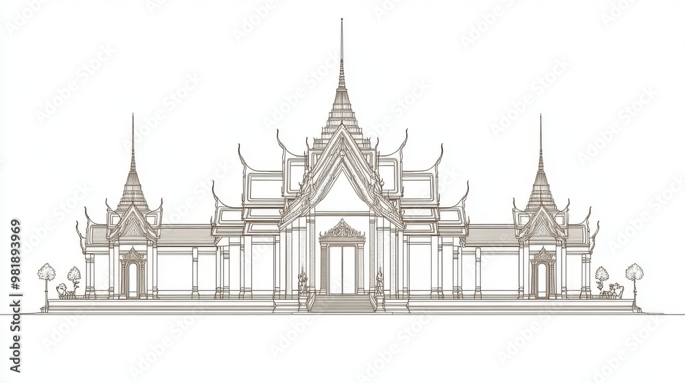 Fototapeta premium temple