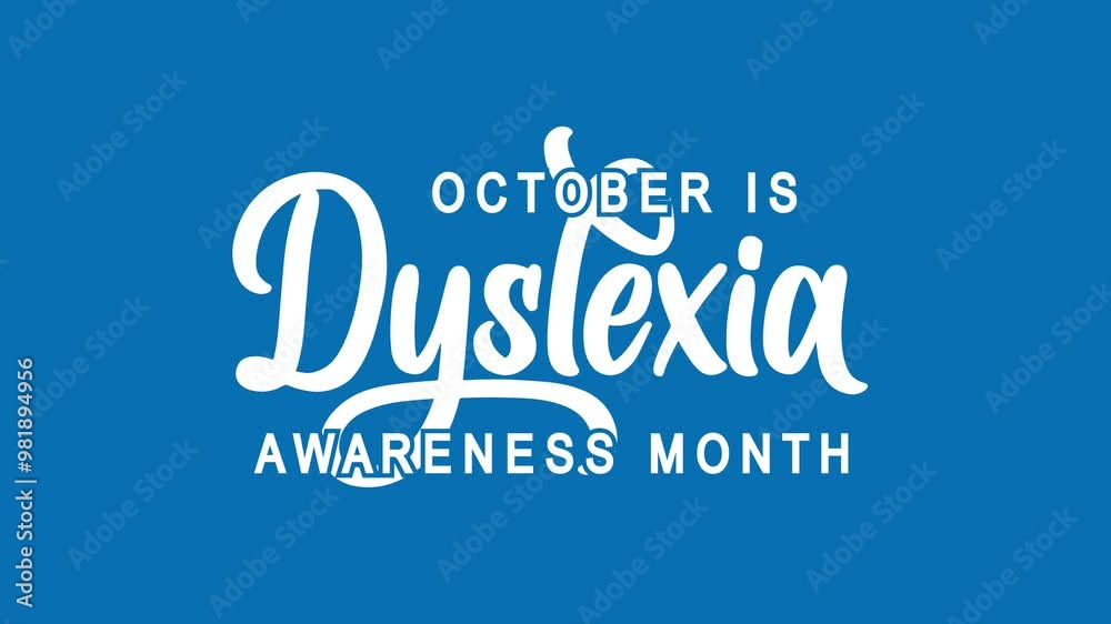 Dyslexia Awareness Month Text Animation. Great for Dyslexia Awareness Month Celebrations, for banner, social media feed wallpaper stories. Dyslexia Awareness Month Text Animation. Great for Dyslexia Awareness Month Celebrations, for banner, social media feed wallpaper stories.