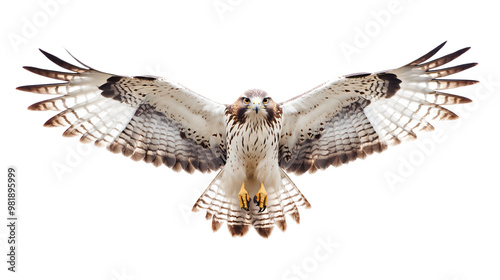 Hawk cut on transparent background cutout, PNG file. Mockup template for artwork graphic design