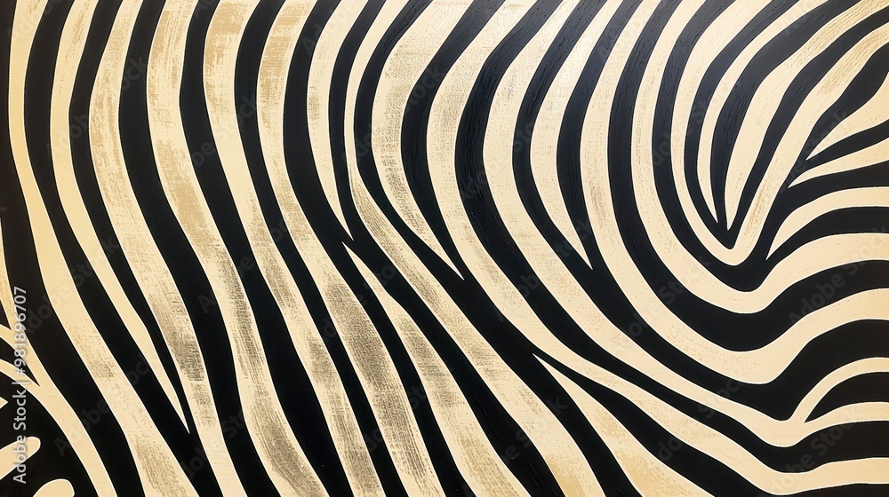 Abstract Zebra Pattern Background Texture Abstract Zebra Pattern Background Texture