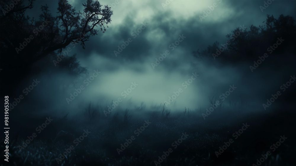 Fog In Darkness Smoke And Mist Halloween Backdrop Fog In Darkness Smoke And Mist Halloween Backdrop