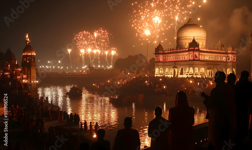 Ayodhya During Deepotsava Diwali Event photo