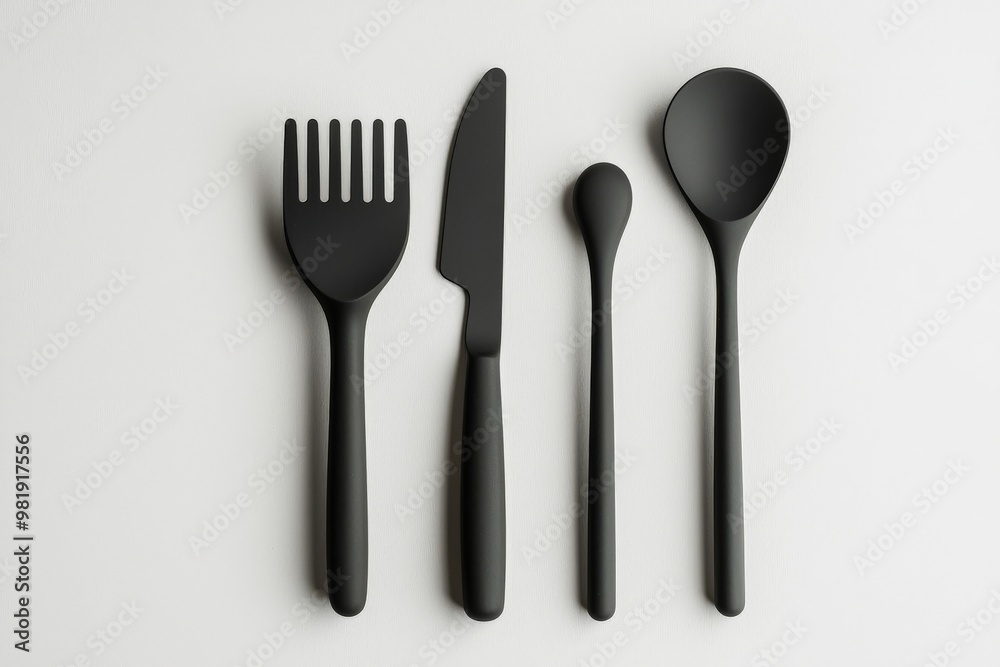 A minimalist kitchen tool design, where the form is dictated by function, featuring clean lines and a simple, ergonomic shape. A minimalist kitchen tool design, where the form is dictated by function, featuring clean lines and a simple, ergonomic shape.