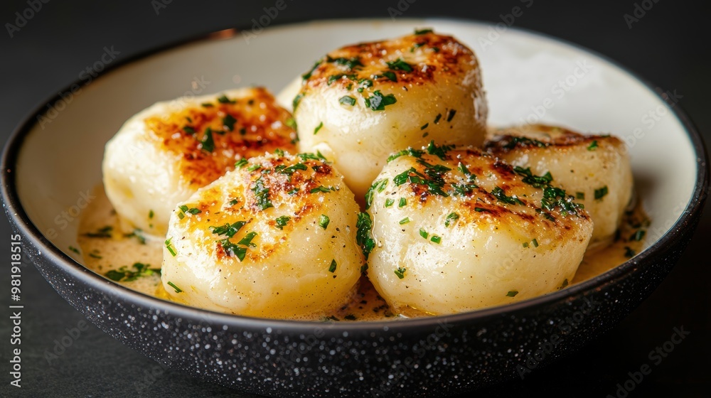 Delicious roasted potatoes with herbs and spices Delicious roasted potatoes with herbs and spices