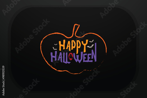 Happy Halloween T-shirt Design