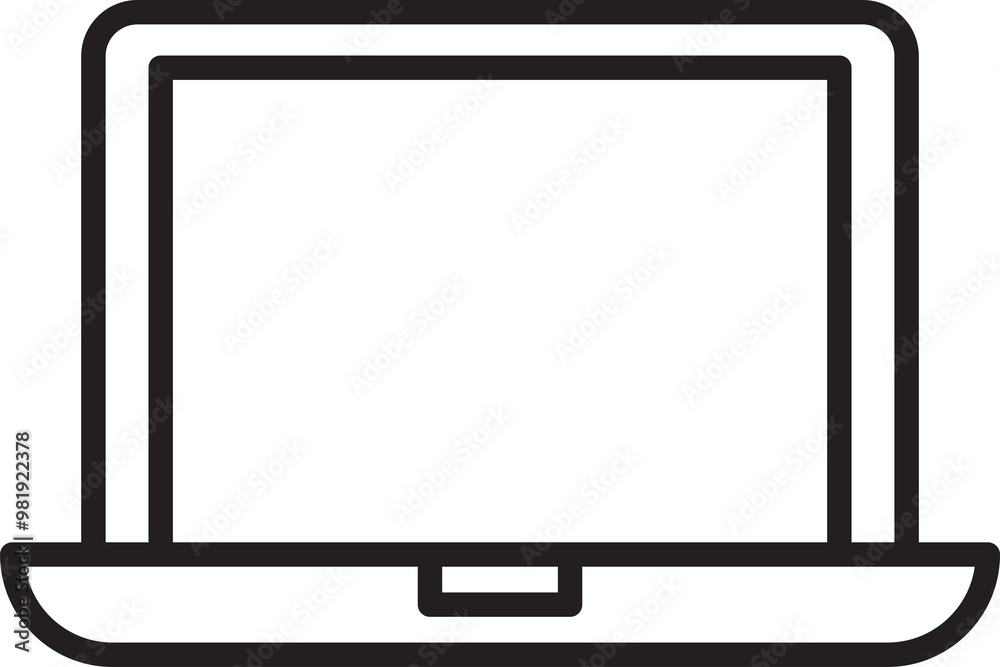 Laptop Computer Icon Laptop Computer Icon