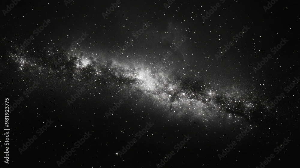 black subtle star field with lighting bolts emanating from center of screen, space lights, abstract background