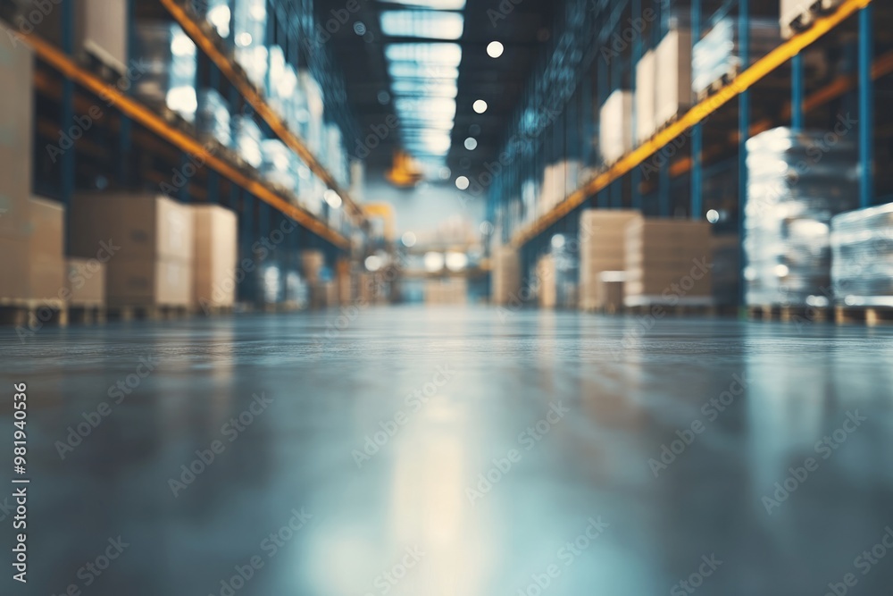 Abstract blurred factory and warehouse room background for industry. Abstract blurred factory and warehouse room background for industry.
