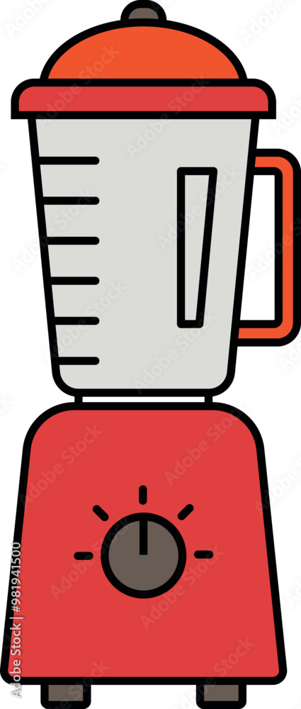 Mixer Grinder vector. Blender vector design. Electrical kitchen appliance. Mixer Grinder vector. Blender vector design. Electrical kitchen appliance.