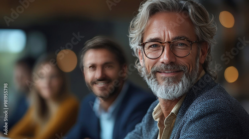 A man in glasses smiles at the camera.