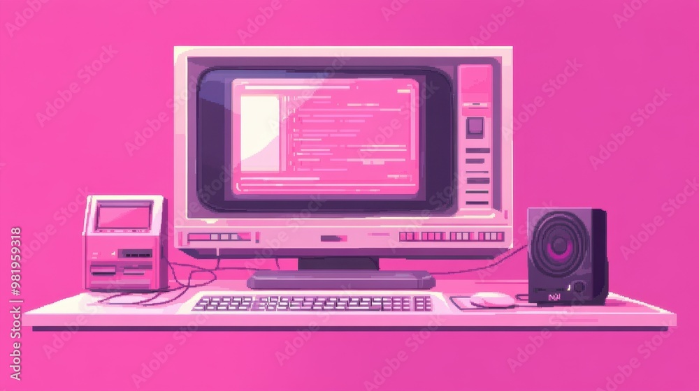 Retro old computer user interface,Pink Y2K computer window page and retro interface of PC screenTrendy,y2k pc element,8 bit pixel art,Transgressive conceptual modern art,kawaii retro 90s style. Retro old computer user interface,Pink Y2K computer window page and retro interface of PC screenTrendy,y2k pc element,8 bit pixel art,Transgressive conceptual modern art,kawaii retro 90s style.