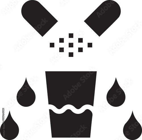 Oil icon symbol vector image Illustration
 photo