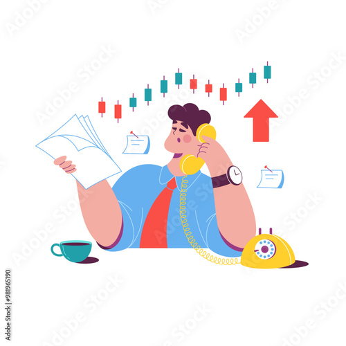 Man trades profitable stocks