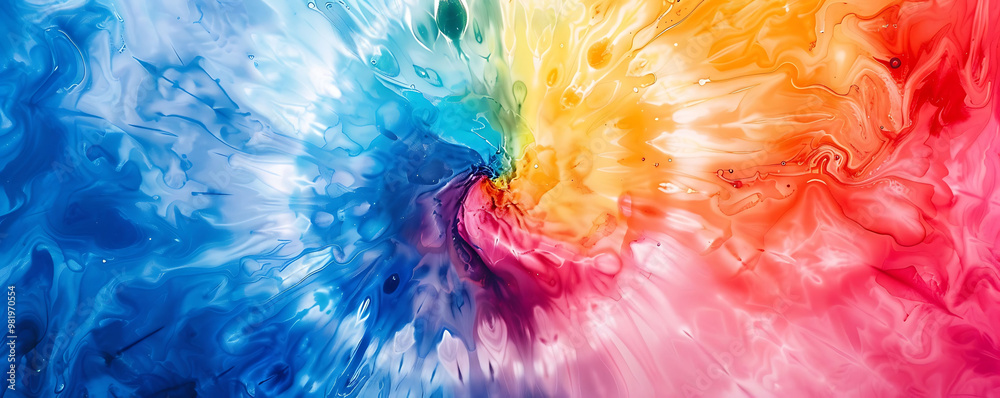 Vibrant Tie Dye Fabric Grunge Art Texture Vibrant Tie Dye Fabric Grunge Art Texture