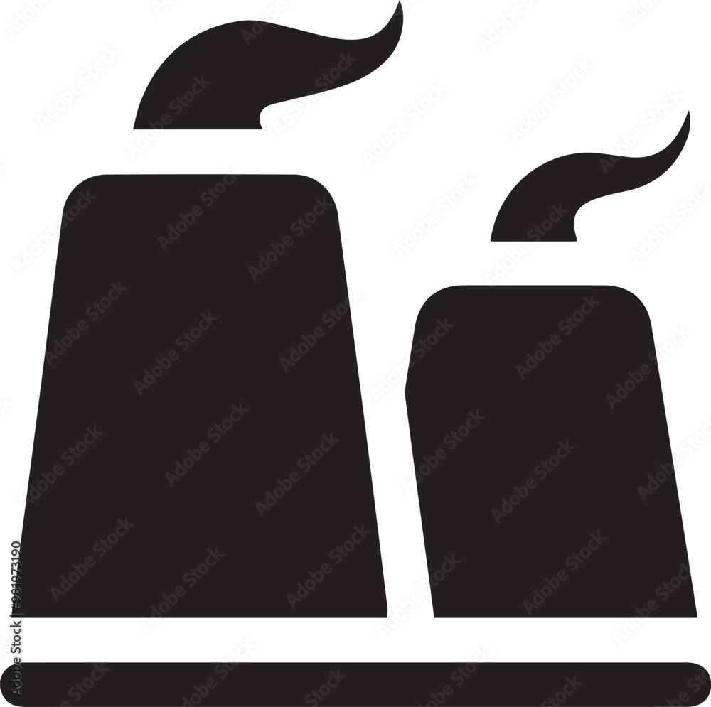 Obraz premium Oil icon symbol vector image Illustration 