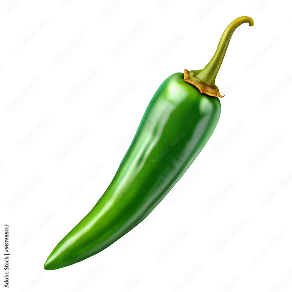 Green chili pepper clipart on transparent background Green chili pepper clipart on transparent background