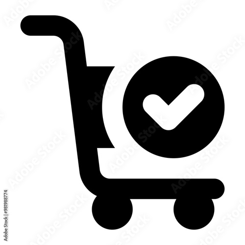 Cart Tick Icon