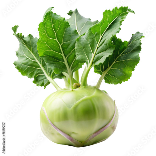 kohlrabi clipart image isolated on transparent background