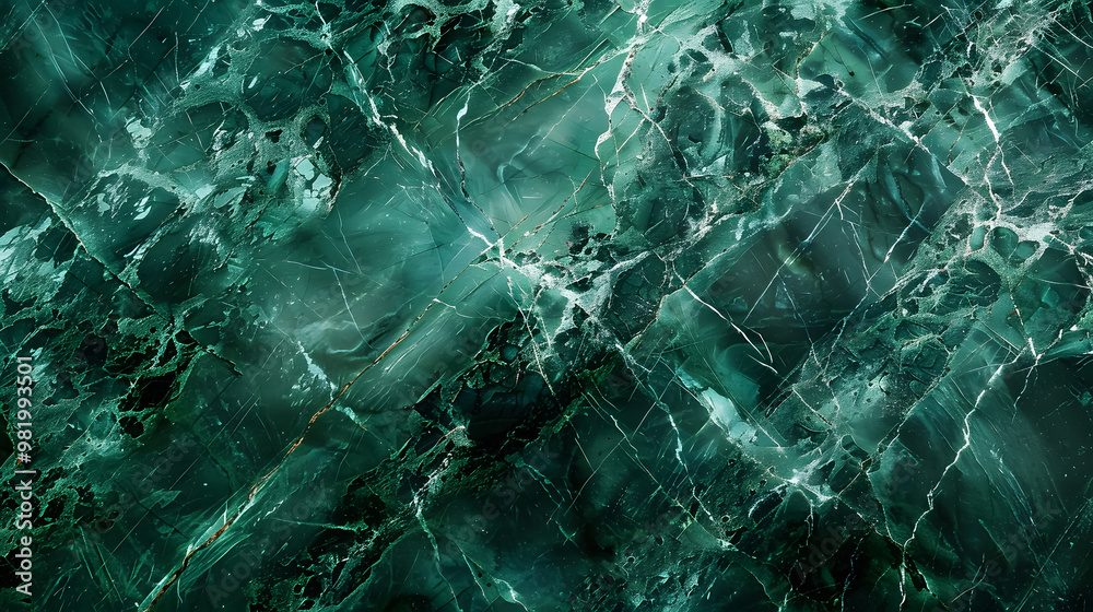 Green marble texture background Green marble texture background