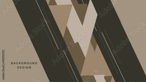 Modern abstract background design featuring curved lines and a muted color palette, ideal for artistic projects and presentations