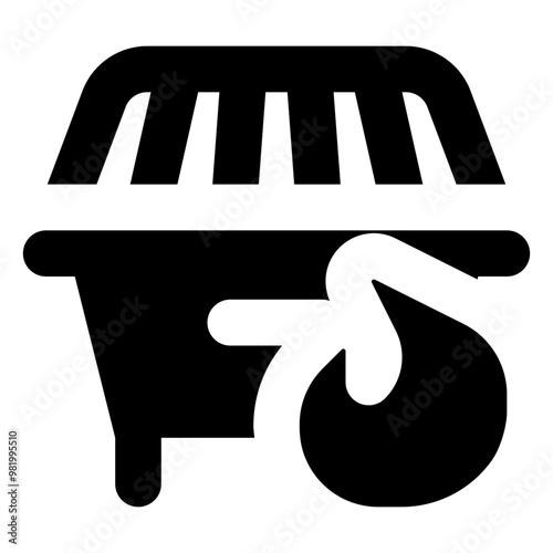 Dumpster Fire Icon