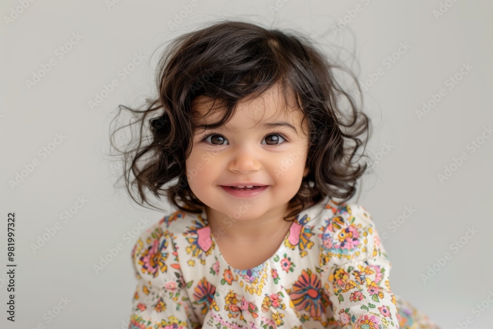 A smiling young girl with pigtails and a plaid jacket stands against a plain background. Her bright eyes and happy expression convey a sense of joy and charm. A smiling young girl with pigtails and a plaid jacket stands against a plain background. Her bright eyes and happy expression convey a sense of joy and charm.