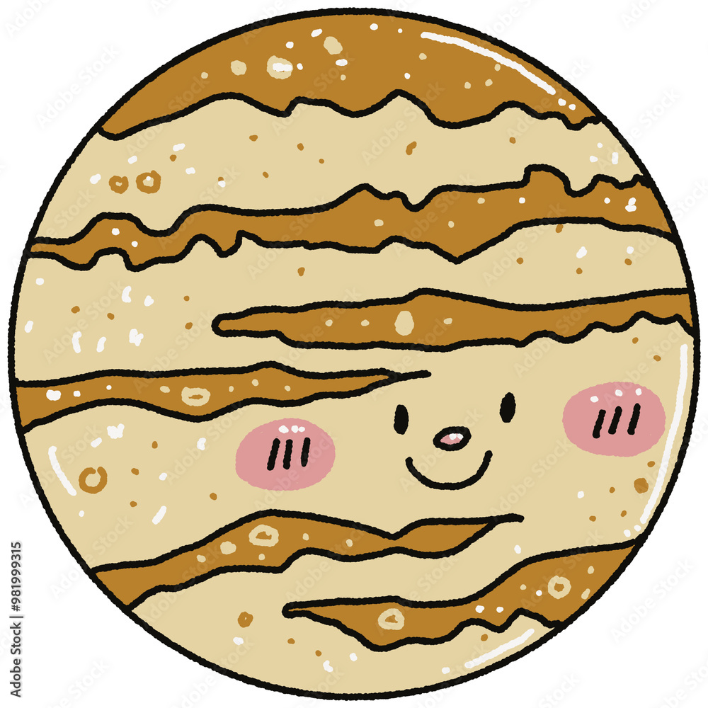 Cute solar systems planets hand drawn Cute solar systems planets hand drawn