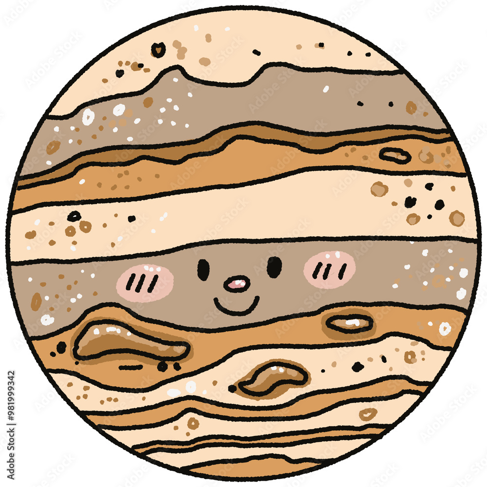 Cute solar systems planets hand drawn Cute solar systems planets hand drawn