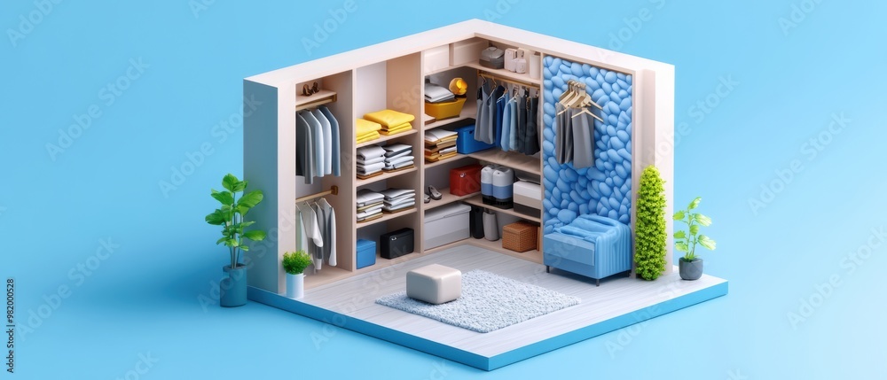 Stylish and Organized Modern Closet Design Stylish and Organized Modern Closet Design