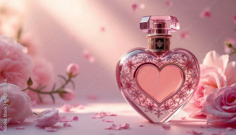 Heart-shaped bottle Heart-shaped bottle