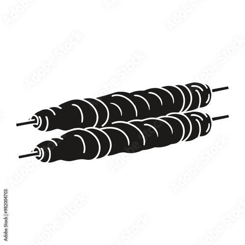 Kebabs Silhouette