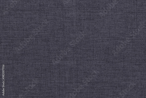 Grey linen fabric texture background, seamless pattern of natural textile.