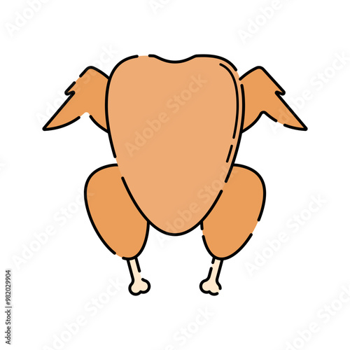 Chicken Meat Icon