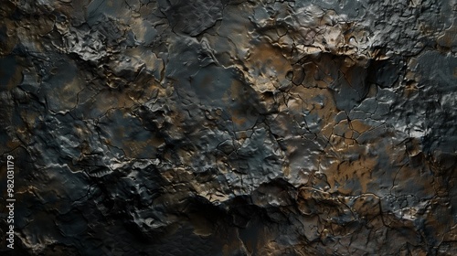 Textured Rock Surface Close-Up for Backgrounds and Designs