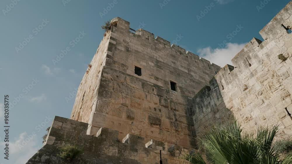 Tower of David timelapse Jerusalem, Israel Tower of David timelapse Jerusalem, Israel